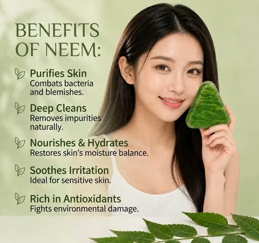 (Neem, Aloevera) Handmade Natural Soaps For Bath, Paraben Free, Skin Brightening Soap For Men & Women (Soap Pack Of 3 - 300GM)